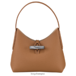 Women Natural Longchamp Roseau Hobo bag Bags L06408372