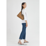 Women Natural Longchamp Roseau Hobo bag Bags L06408376 - Image 2