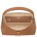 Women Natural Longchamp Roseau Hobo bag Bags L06408376 - Image 5