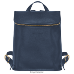 Women Navy Longchamp Le Foulonne Backpack Bags L06408430