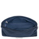 Women Navy Longchamp Le Foulonne Toiletry case Bags L06408876 - Image 3