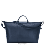 Women Navy Longchamp Le Foulonne Travel bag Bags L06408828 - Image 4