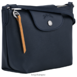 Women Navy Longchamp Le Pliage City Crossbody bag Bags L06408226 - Image 3