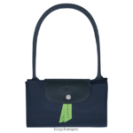 Women Navy Longchamp Le Pliage Green Tote bag Bags L06408412 - Image 4
