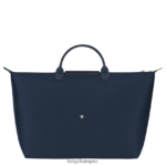 Women Navy Longchamp Le Pliage Green Travel bag Bags L06408790 - Image 4