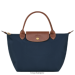 Women Navy Longchamp Le Pliage Original Handbag Bags L06408200