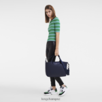 Women Navy Longchamp Le Pliage Xtra Handbag Bags L06408141 - Image 2