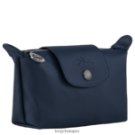 Women Navy Longchamp Le Pliage Xtra Pouch Leather Goods L06408714 - Image 2