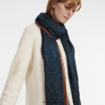 Women Navy Longchamp Spring/Summer 2023 Collection Stole Accessories L06408973 - Image 2