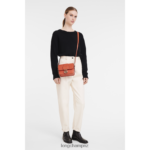 Women Orange Longchamp Box-Trot Crossbody bag Bags L06408229 - Image 2