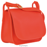 Women Orange Longchamp Le Foulonne Crossbody bag Bags L06408269 - Image 2