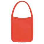 Women Orange Longchamp Le Foulonne Handbag Bags L06408129 - Image 4