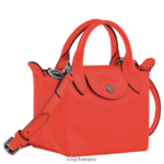 Women Orange Longchamp Le Pliage Xtra Handbag Bags L06408145 - Image 3