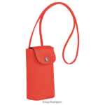 Women Orange Longchamp Le Pliage Xtra Phone case with leather lace Leather Goods L06408718 - Image 3