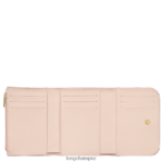 Women Pale Pink Longchamp Box-Trot Wallet Leather Goods L06408557 - Image 2