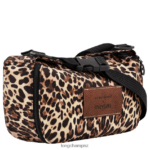 Women Panther print Longchamp X D'heygere Crossbody bag/Backpack Bags L06408322 - Image 6