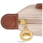 Women Paper Longchamp Le Pliage Original Pouch with handle Leather Goods L06408667 - Image 5