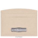 Women Paper Longchamp Roseau Card holder Leather Goods L06408639
