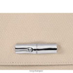 Women Paper Longchamp Roseau Continental wallet Leather Goods L06408590 - Image 3