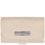 Women Paper Longchamp Roseau Wallet Leather Goods L06408578