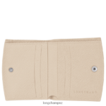 Women Paper Longchamp Roseau Wallet Leather Goods L06408584 - Image 2