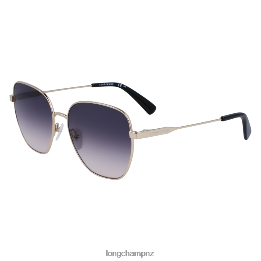 Women Peach/Grey Longchamp Spring/Summer Collection 2023 Sunglasses Accessories L0640816 - Image 2