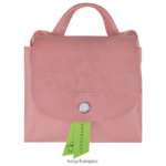 Women Petal Pink Longchamp Le Pliage Green Backpack Bags L06408440 - Image 5