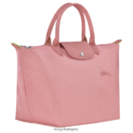 Women Petal Pink Longchamp Le Pliage Green Handbag Bags L06408197 - Image 3