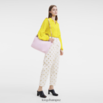 Women Petal Pink Longchamp Le Pliage Xtra Handbag Bags L06408143 - Image 2