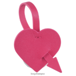Women Pink Longchamp Coeur Key rings Leather Goods L06408758