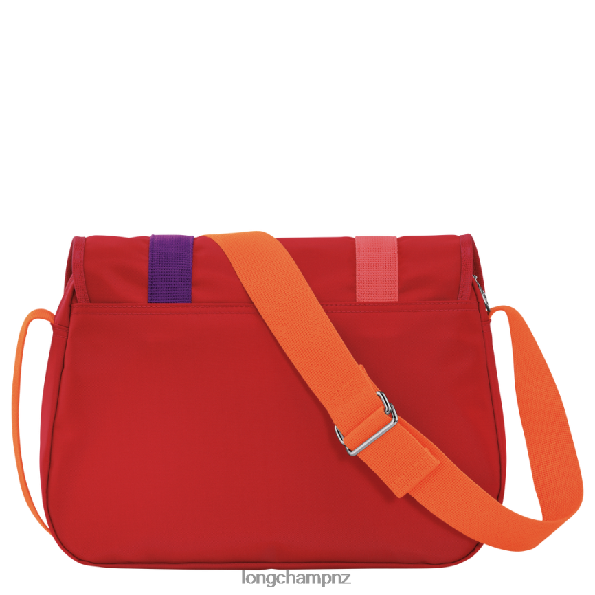 Women Red Longchamp Le Pliage Re-Play Crossbody bag Bags L06408210 - Image 4