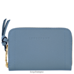 Women Slate Longchamp Mailbox Coin purse Leather Goods L06408539