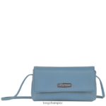 Women Slate Longchamp Roseau Essential Clutch Leather Goods L0640812
