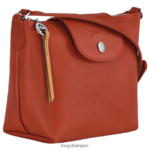 Women Terracotta Longchamp Le Pliage City Crossbody bag Bags L06408225 - Image 3