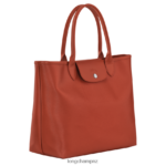 Women Terracotta Longchamp Le Pliage City Tote bag Bags L0640885 - Image 3