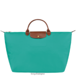 Women Turquoise Longchamp Le Pliage Original Travel bag Bags L06408809