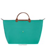 Women Turquoise Longchamp Le Pliage Original Travel bag Bags L06408809 - Image 3