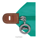 Women Turquoise Longchamp Le Pliage Original Travel bag Bags L06408809 - Image 4