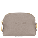 Women Turtledove Longchamp Le Foulonne Coin purse Leather Goods L06408528