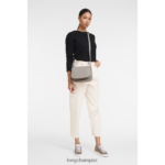 Women Turtledove Longchamp Le Foulonne Crossbody bag Bags L06408271 - Image 2