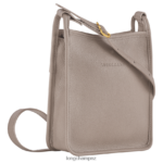 Women Turtledove Longchamp Le Foulonne Crossbody bag Bags L06408278 - Image 3