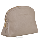 Women Turtledove Longchamp Le Foulonne Pouch Leather Goods L06408697 - Image 2