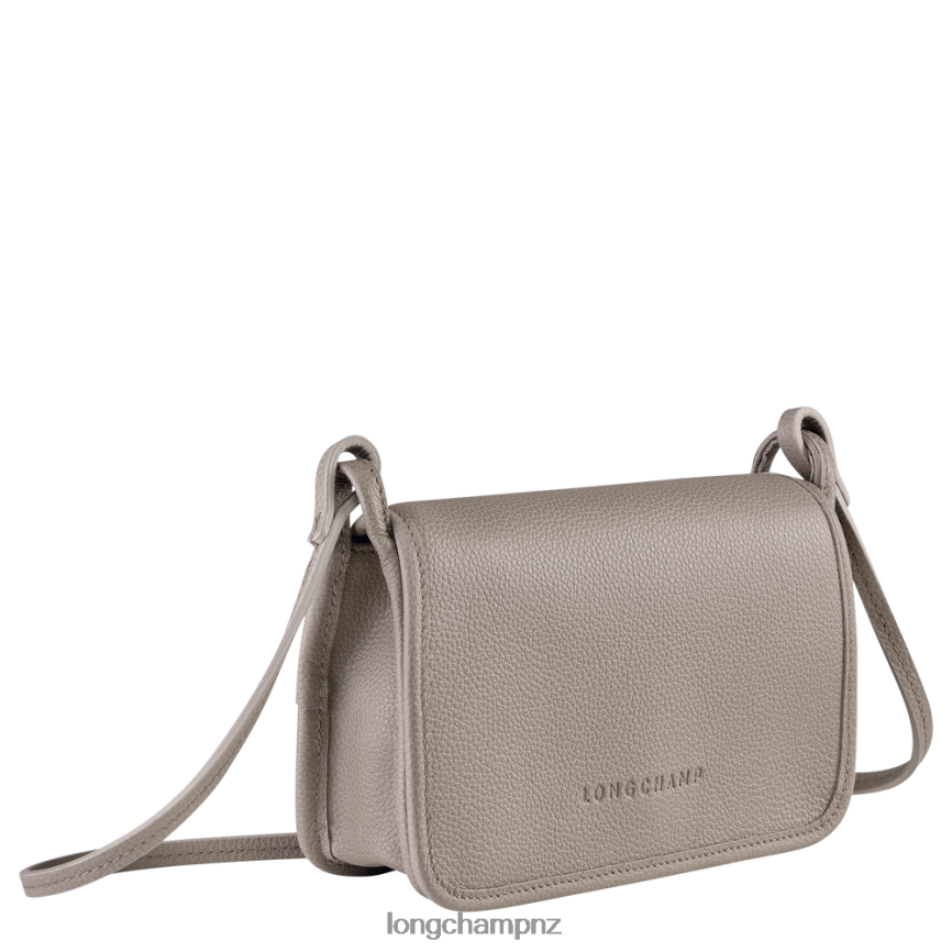Women Turtledove Longchamp Le Foulonne Wallet on chain Leather Goods L06408332 - Image 3