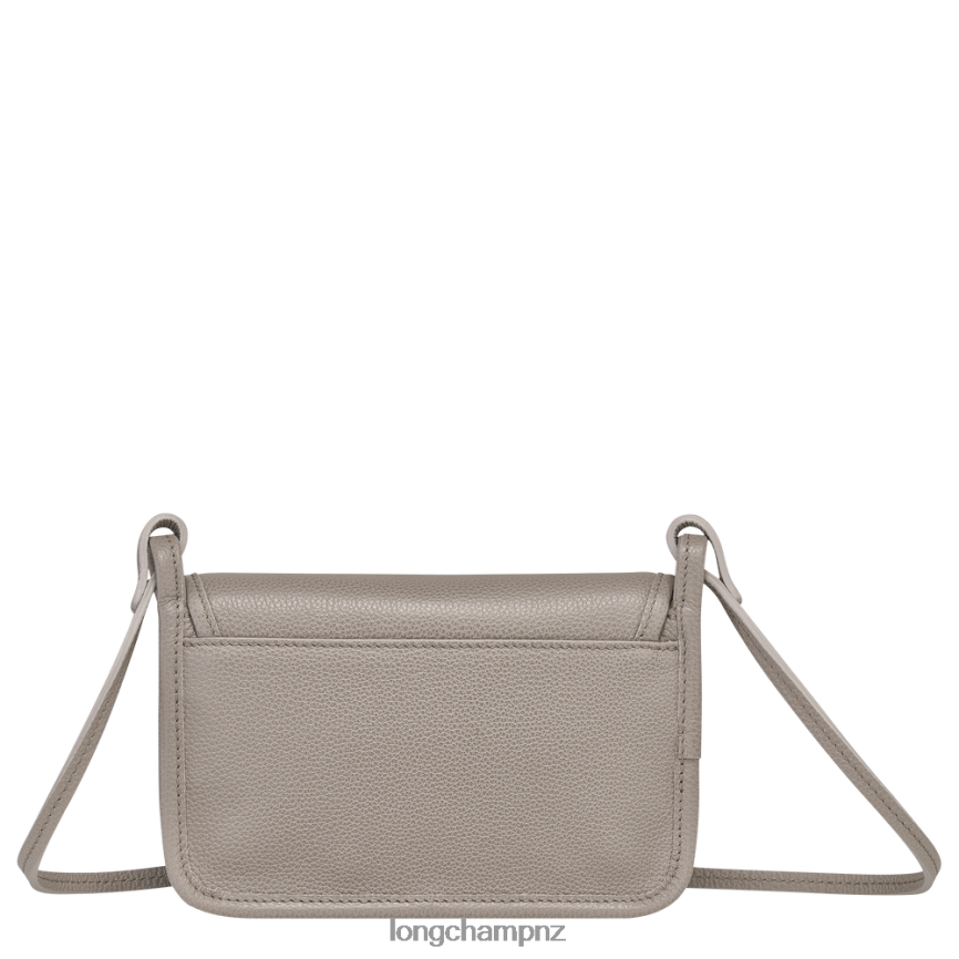 Women Turtledove Longchamp Le Foulonne Wallet on chain Leather Goods L06408332 - Image 4