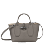 Women Turtledove Longchamp Roseau Handbag Bags L06408116 - Image 5