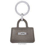 Women Turtledove Longchamp Roseau Key Rings Leather Goods L06408761