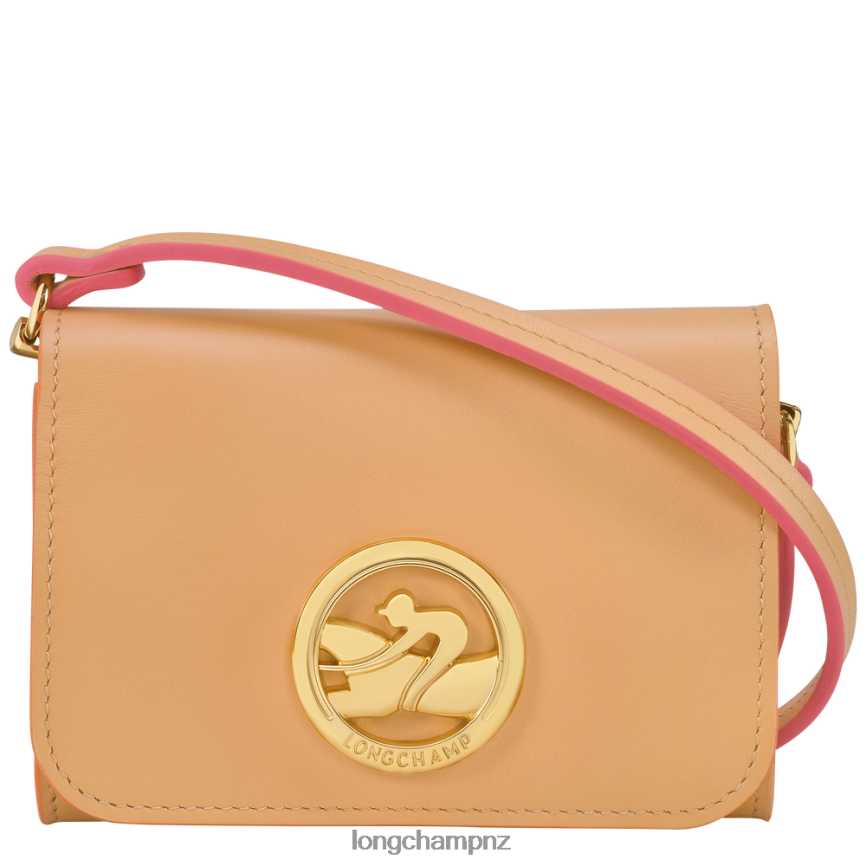 Women Vegetal Longchamp Box-Trot Coin purse with leather lace Leather Goods L06408513 - Image 1