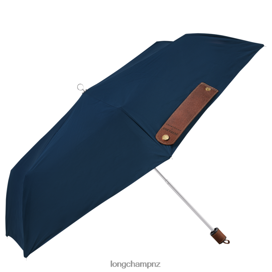 Men Navy Longchamp X D'heygere Umbrella Accessories L06408965