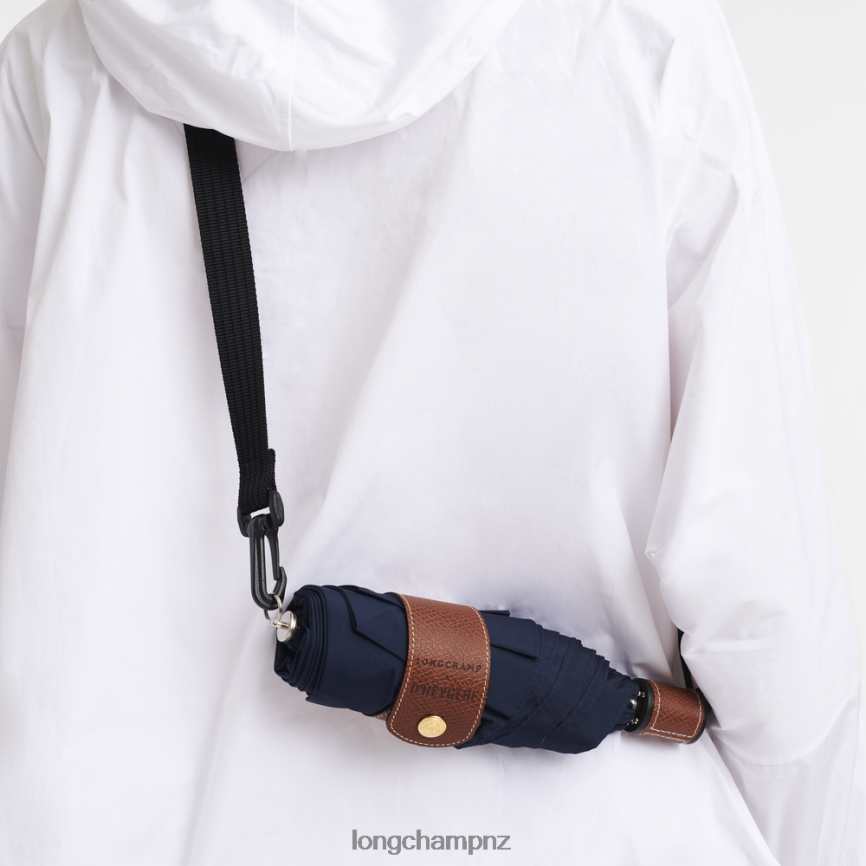Men Navy Longchamp X D'heygere Umbrella Accessories L06408965