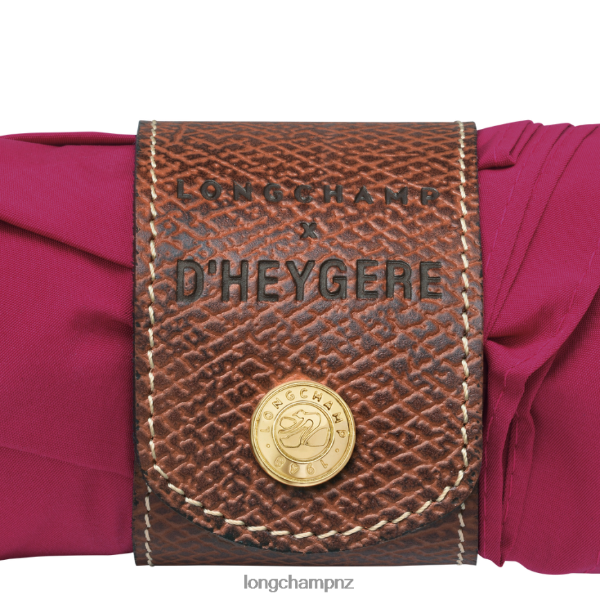 Men Pink Longchamp X D'heygere Umbrella Accessories L06408964